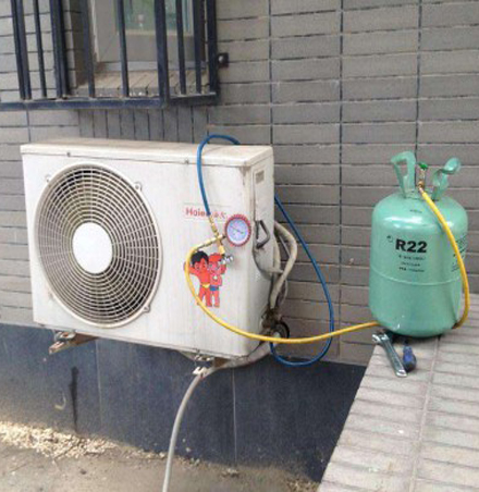 隆回空调加氟